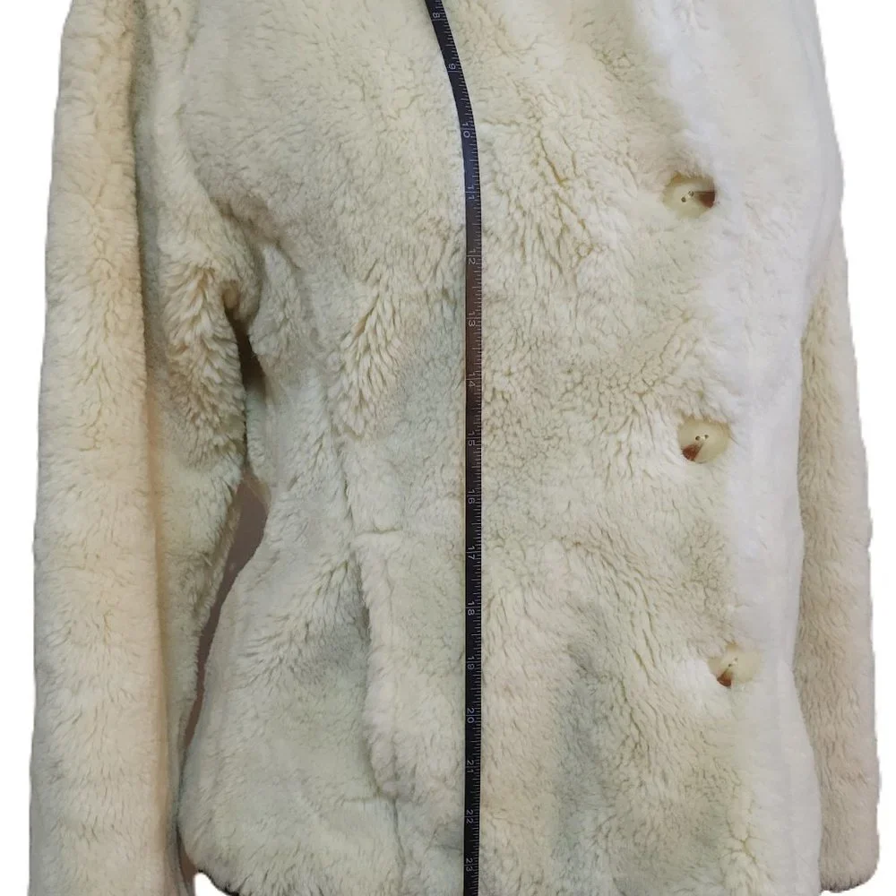 Shearling Faux Fur Classic Jacket by True Grit Ultra Lux and Plush aka "Dylan" - Picture 5 of 16